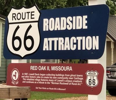 Red Oak II, Missoura Marker image. Click for full size.