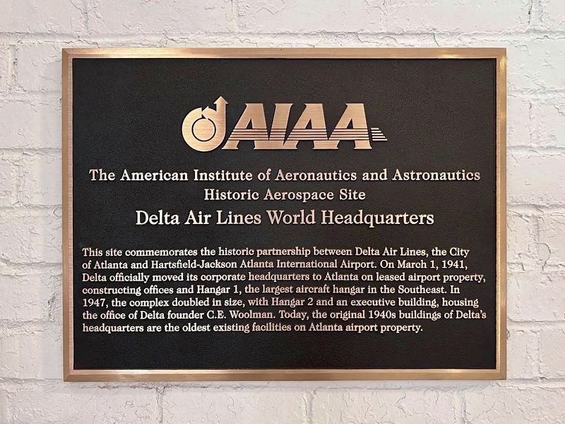 Delta Air Lines Marker. Click for full size. Delta Air Lines Marker image. Click for full size.
