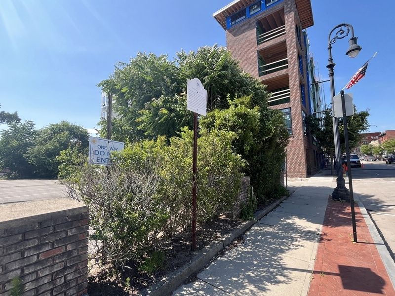 First Parsonage, East Parish Marker. Click for full size. First Parsonage, East Parish Marker image. Click for full size.