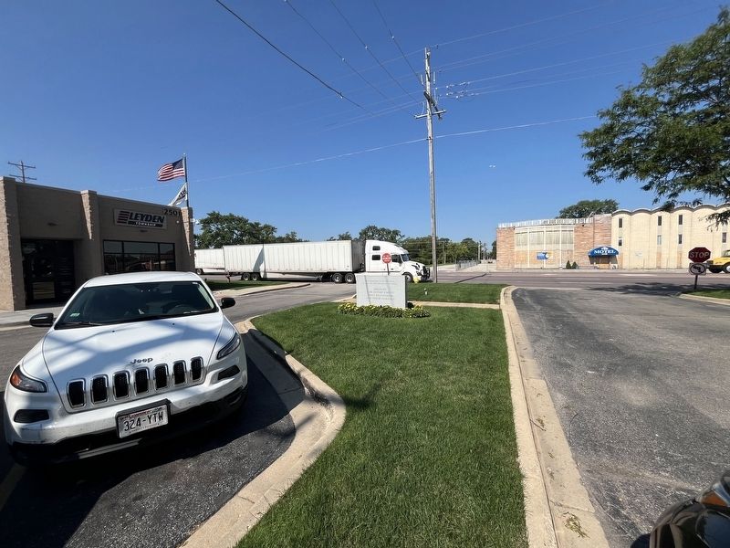 Leyden Township Veterans Memorial. Click for full size. Leyden Township Veterans Memorial image. Click for full size.