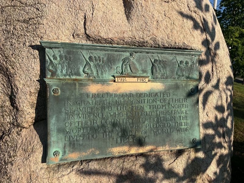 World War I Memorial. Click for full size. World War I Memorial image. Click for full size.