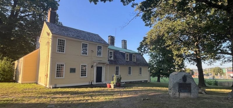 The Esek Hopkins House. Click for full size. The Esek Hopkins House image. Click for full size.