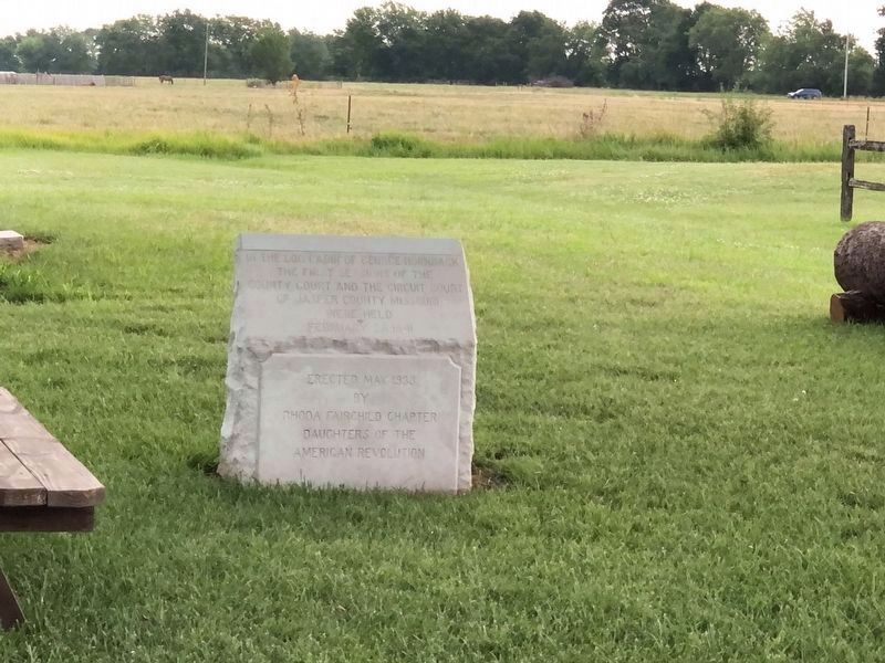 George Hornback Cabin Marker. Click for full size. George Hornback Cabin Marker image. Click for full size.