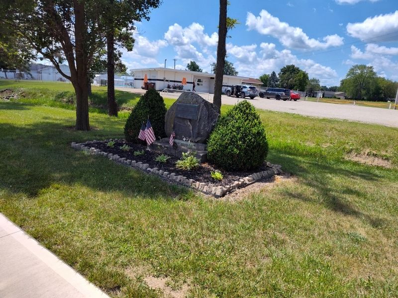 Arcanum Garden Club Veterans Memorial. Click for full size. Arcanum Garden Club Veterans Memorial image. Click for full size.