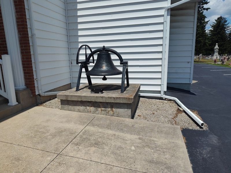 Abbottsville Church Bell image. Click for full size.