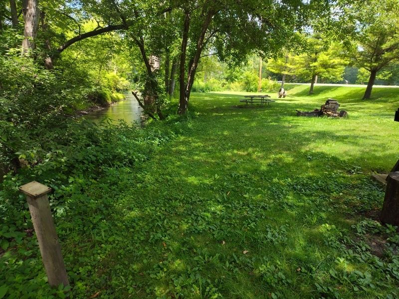 Buggy Axle in the distance. image. Click for full size.