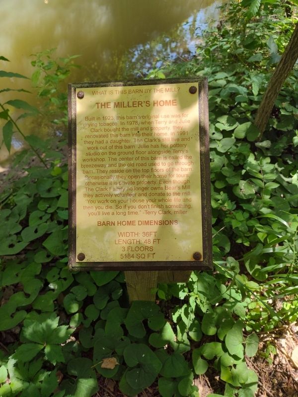 The Miller's Home Marker image. Click for full size.