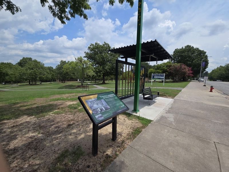Town Common & Urban Renewal Marker. Click for full size. Town Common & Urban Renewal Marker image. Click for full size.