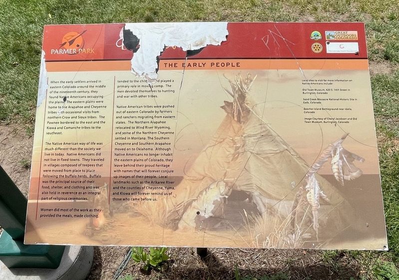 The Early People Marker. Click for full size. The Early People Marker image. Click for full size.