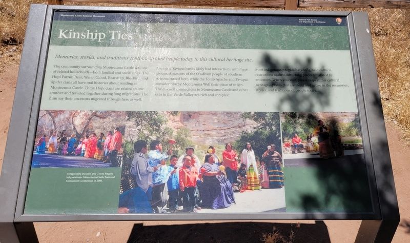 Kinship Ties Marker. Click for full size. Kinship Ties Marker image. Click for full size.