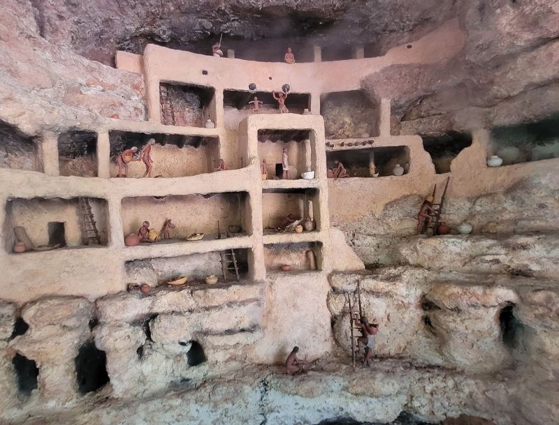 Closeup of the diorama. Click for full size. Closeup of the diorama image. Click for full size.
