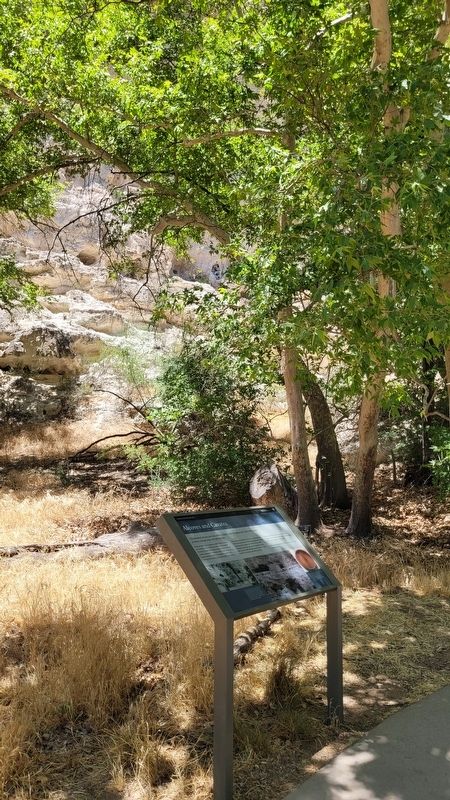 Alcoves and Cavates Marker. Click for full size. Alcoves and Cavates Marker image. Click for full size.