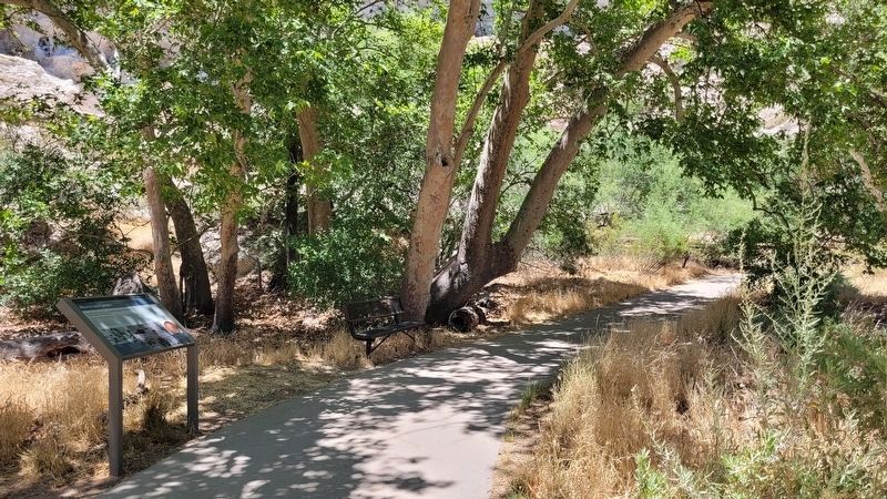 The view of the middle along the trail. Click for full size. The view of the middle along the trail image. Click for full size.