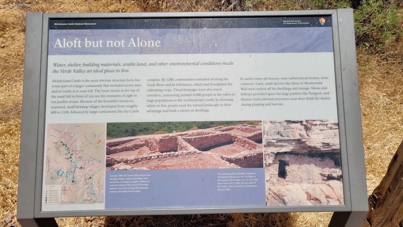 Aloft but not Alone Marker. Click for full size. Aloft but not Alone Marker image. Click for full size.
