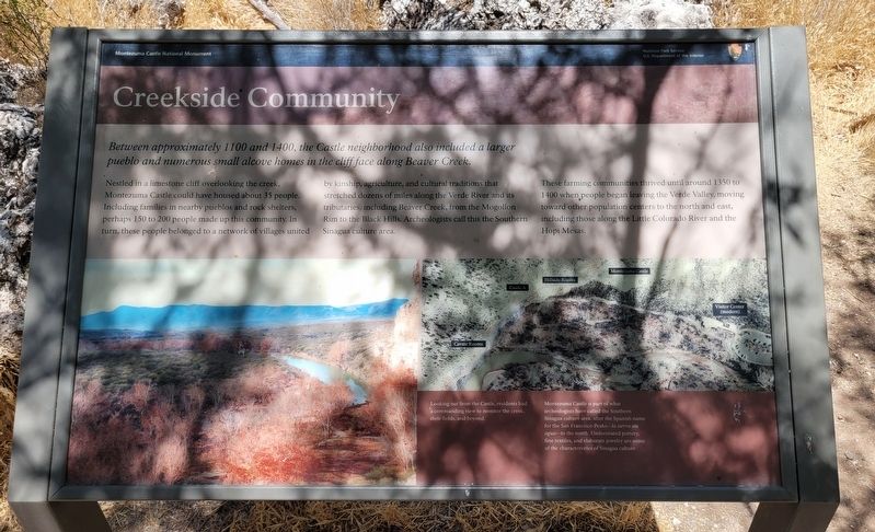 Creekside Community Marker image. Click for full size.
