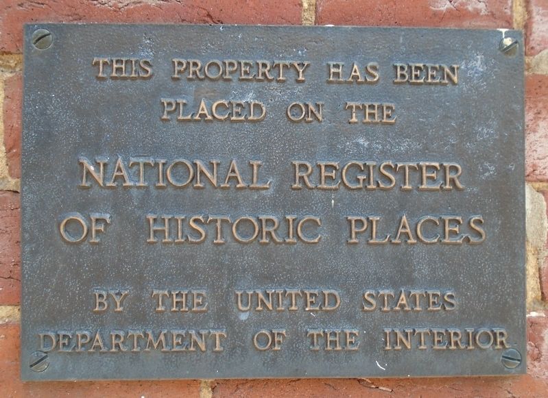 Jacob Grafius House NRHP Marker. Click for full size. Jacob Grafius House NRHP Marker image. Click for full size.