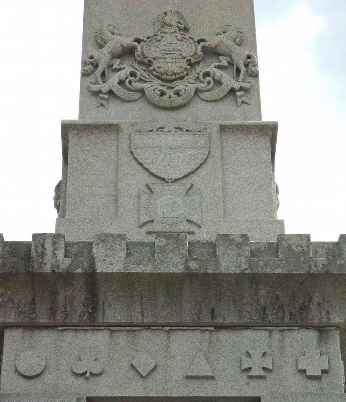 Civil War Memorial Detail. Click for full size. Civil War Memorial Detail image. Click for full size.