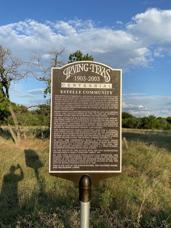 Estelle Community Marker image. Click for full size.