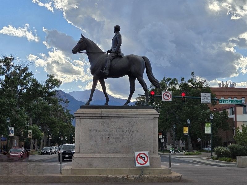 General William Jackson Palmer Statue image. Click for full size.