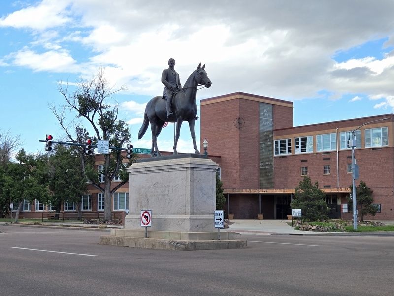 General William Jackson Palmer Statue image. Click for full size.