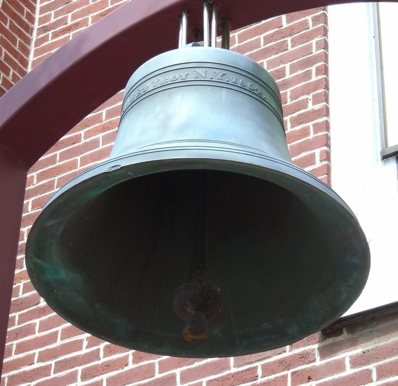 First Evangelical Lutheran Church Bell image. Click for full size.