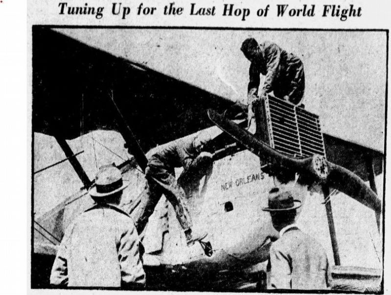 First Around the World Globe Aircraft. Click for more information. First Around the World Globe Aircraft image. Click for more information.