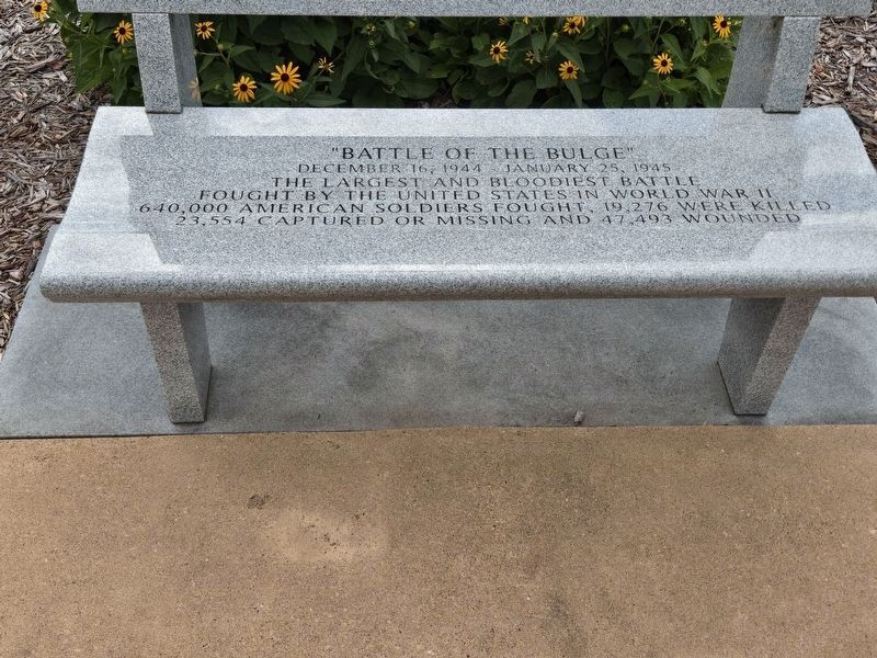 Dedicated to All WWII Veterans Memorial. Click for full size. Dedicated to All WWII Veterans Memorial image. Click for full size.
