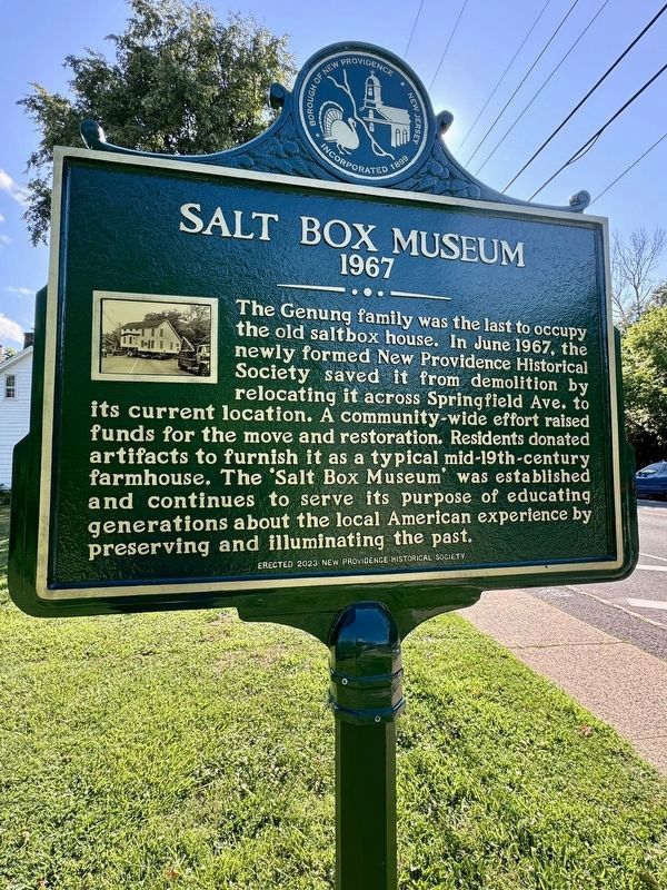 Salt Box Museum image. Click for full size.