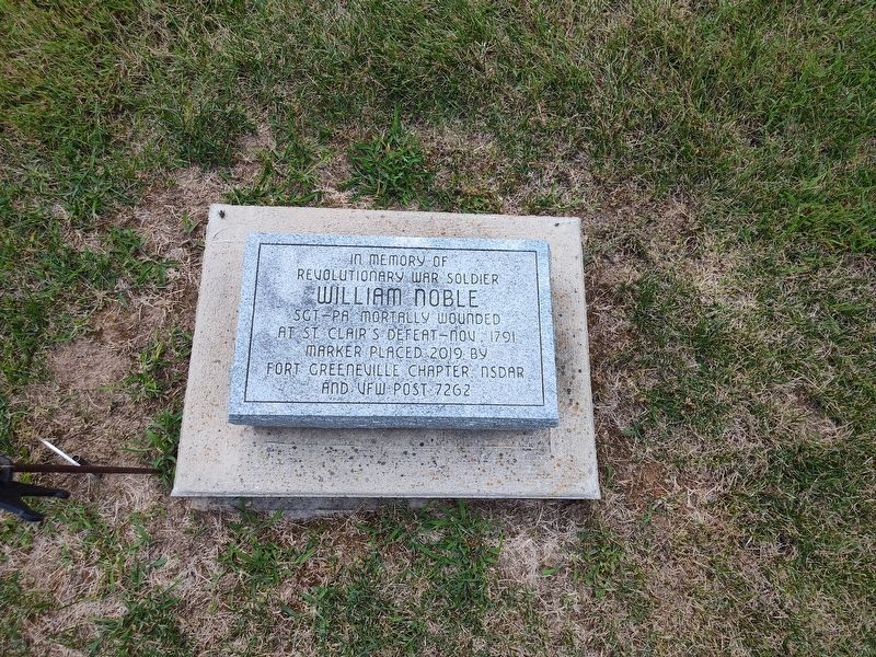 William Noble Marker image. Click for full size.