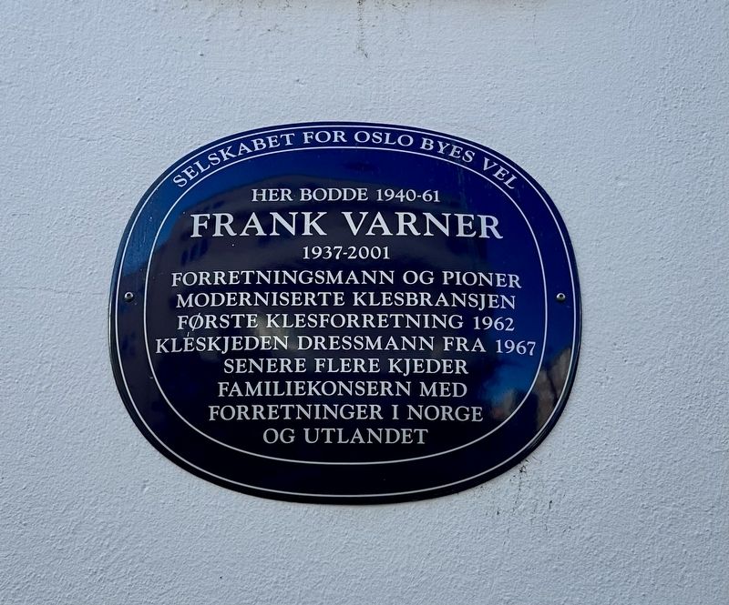 Frank Varner Marker image. Click for full size.