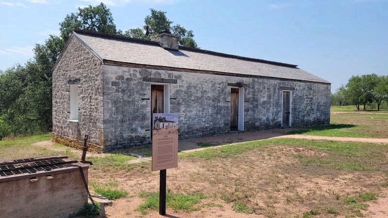 The Guardhouse and Marker image. Click for full size.