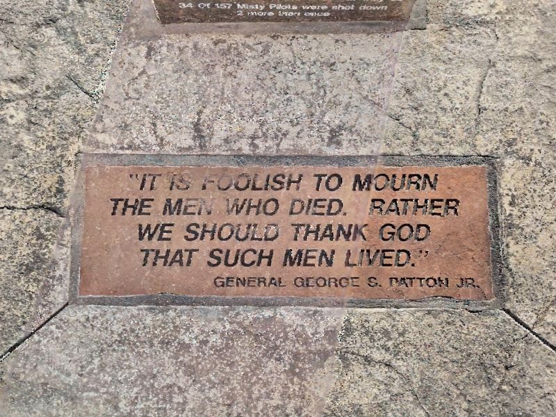 Misty Marker (Foot placard) image. Click for full size.