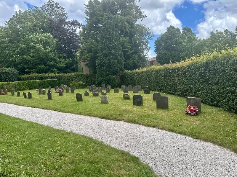Sloten Village Church cemetery. Click for full size. Sloten Village Church cemetery image. Click for full size.