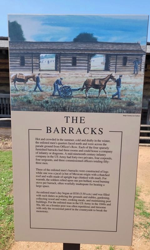 The Barracks Marker - new marker. Click for full size. The Barracks Marker - new marker image. Click for full size.