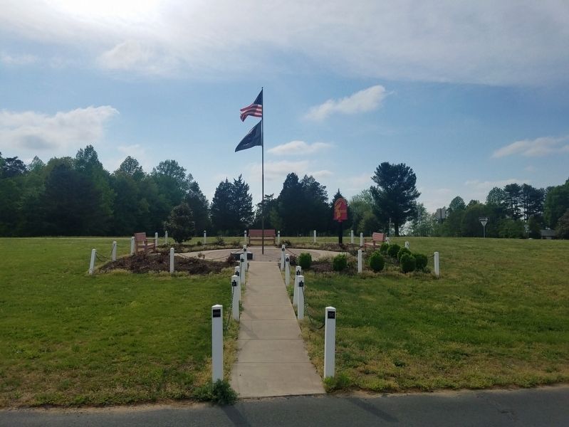 38th Parallel Memorial Garden Marker. Click for full size. 38th Parallel Memorial Garden Marker image. Click for full size.