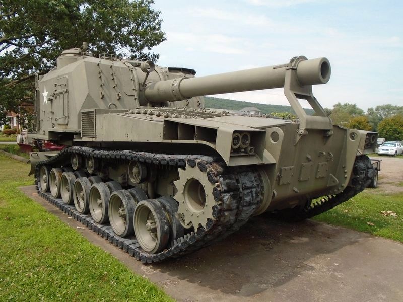 Possible M44 Self-Propelled Howitzer on Post 644 Grounds. Click for full size. Possible M44 Self-Propelled Howitzer on Post 644 Grounds image. Click for full size.
