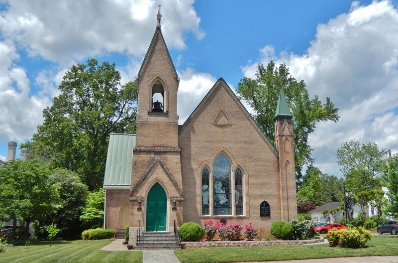 Emmanuel Episcopal Church (<i>east/front elevation</i>). Click for full size. Emmanuel Episcopal Church (<i>east/front elevation</i>) image. Click for full size.