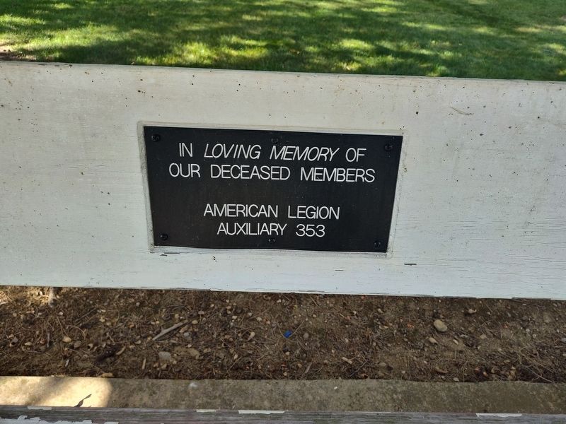 Ansonia Area Veterans Memorial Park Marker. Click for full size. Ansonia Area Veterans Memorial Park Marker image. Click for full size.