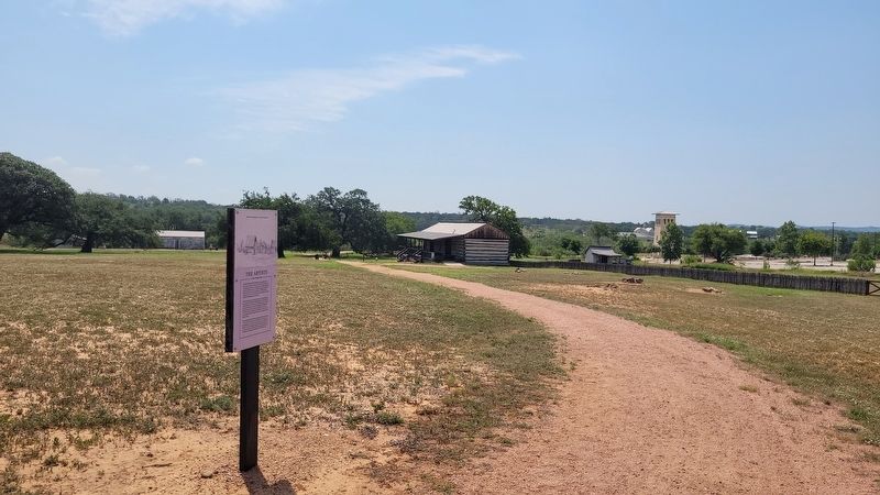 The view of the Artists Marker along the hiking trail. Click for full size. The view of the Artists Marker along the hiking trail image. Click for full size.