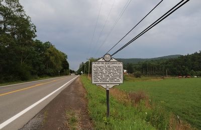 Raid on Huntersville Marker image. Click for full size.