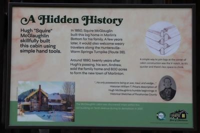 A Hidden History Marker image. Click for full size.