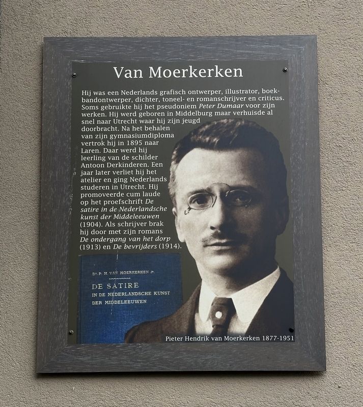 Van Moerkerken Marker. Click for full size. Van Moerkerken Marker image. Click for full size.
