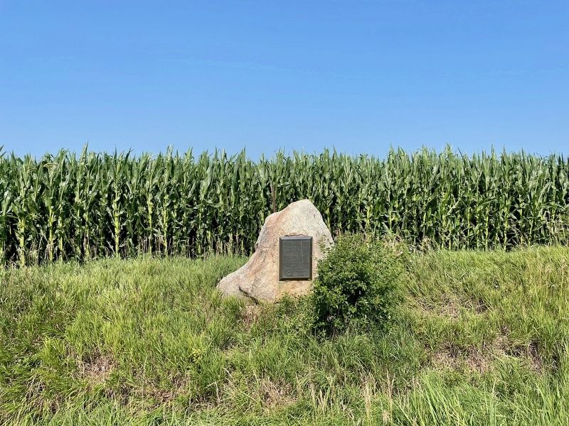 Nebraska City Cut-Off of the Oregon Trail Marker. Click for full size. Nebraska City Cut-Off of the Oregon Trail Marker image. Click for full size.