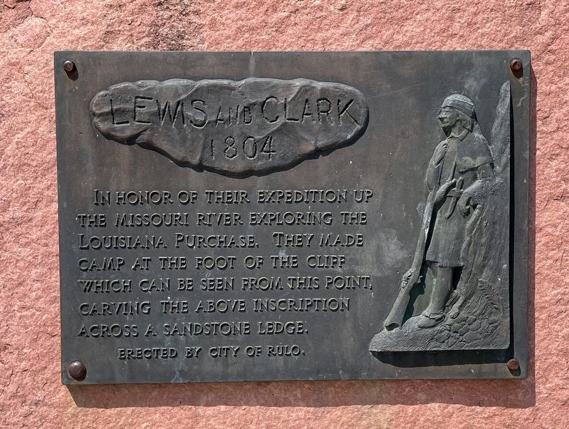 Lewis and Clark Marker image. Click for full size.