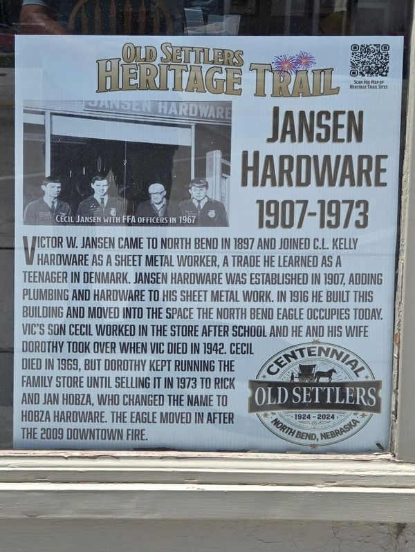 Jansen Hardware Marker. Click for full size. Jansen Hardware Marker image. Click for full size.