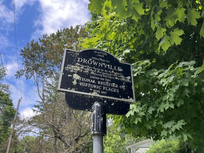 Drownville Marker image. Click for full size.