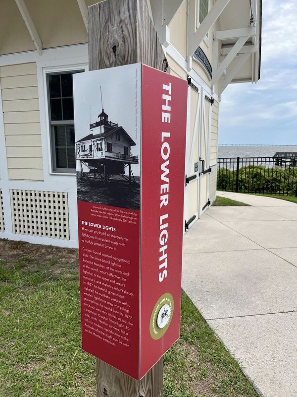 The Lower Lights Marker. Click for full size. The Lower Lights Marker image. Click for full size.