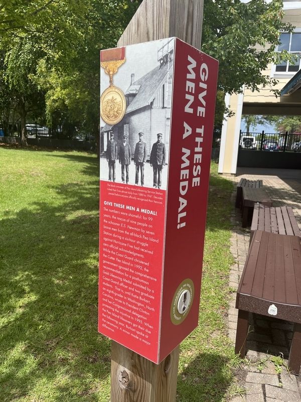 Give These Men a Medal! Marker. Click for full size. Give These Men a Medal! Marker image. Click for full size.