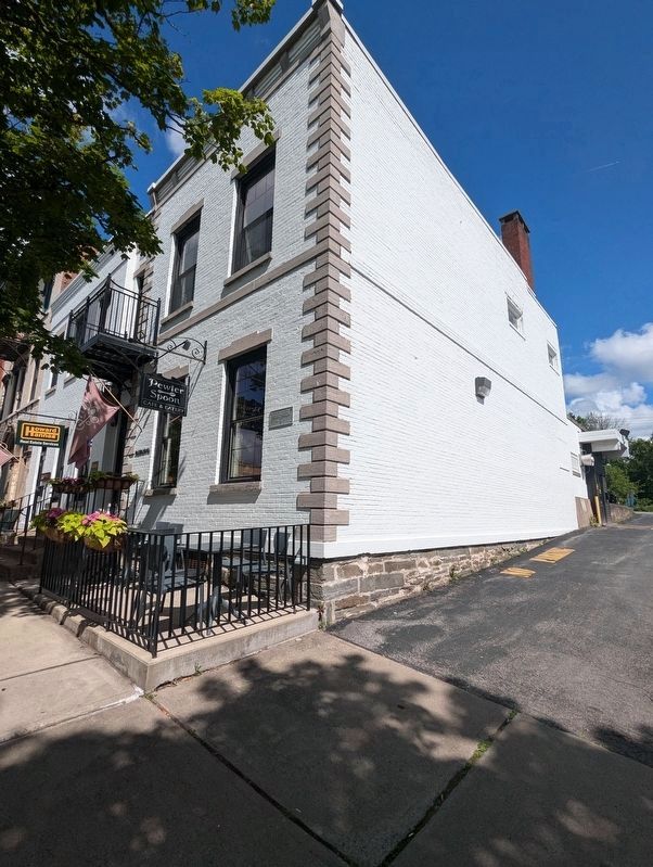 The Last Land Office Marker is on this building.. Click for full size. The Last Land Office Marker is on this building. image. Click for full size.
