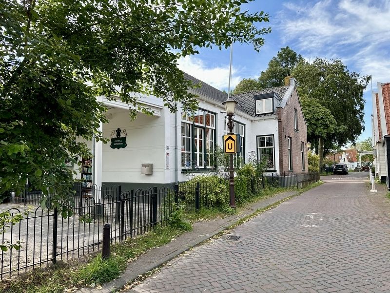 Ransdorp (village) Marker - wider view image. Click for full size.